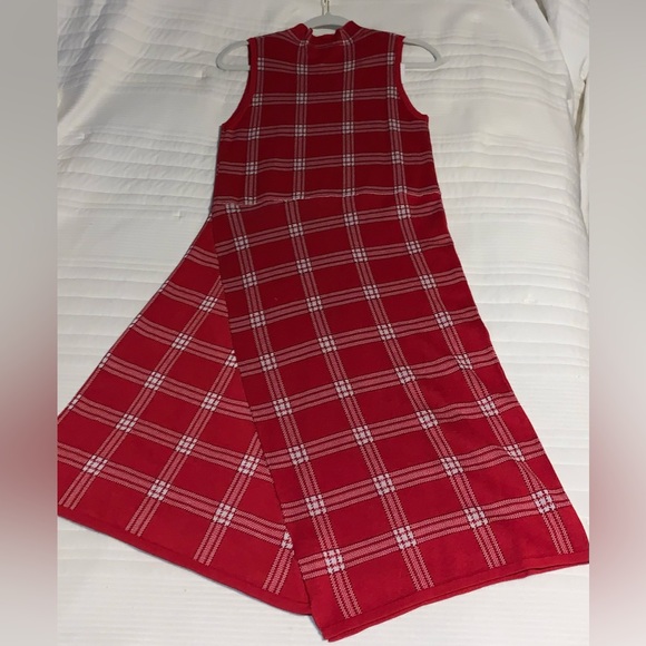 Cute Fall Plaid Sweater Dress - Picture 5 of 10